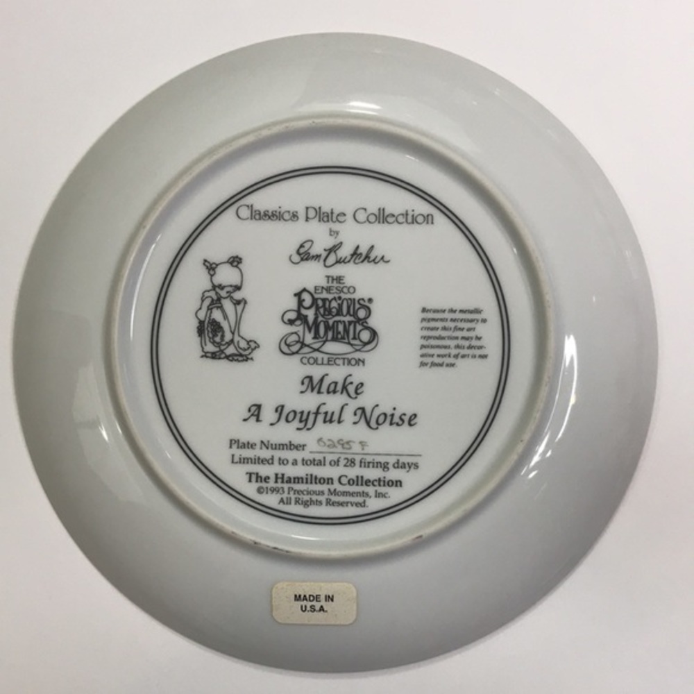 90s PRECIOUS MOMENTS Classics Plate Collection Lot - Picture 9 of 11
